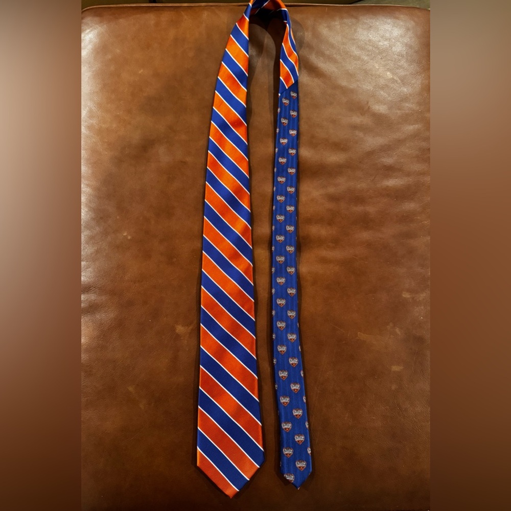ESPN College Gameday- Men’s Tie- Orange and Blue- University of Florida Gators